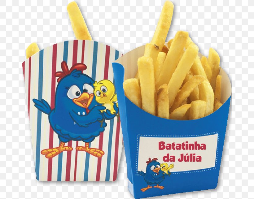 French Fries Chicken Galinha Pintadinha Potato Junk Food, PNG, 677x643px, French Fries, Biscuit, Chicken, Fast Food, Food Download Free