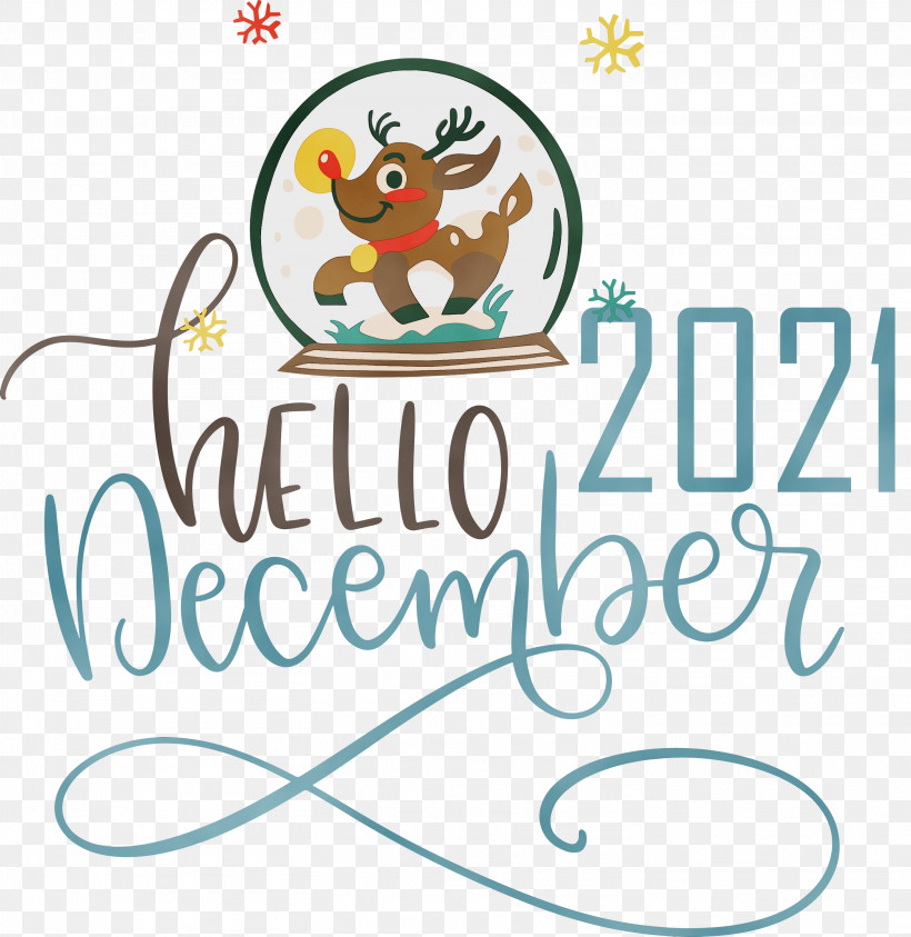 Logo Line Cartoon Meter Material, PNG, 2917x3000px, Hello December, Biology, Cartoon, December, Geometry Download Free