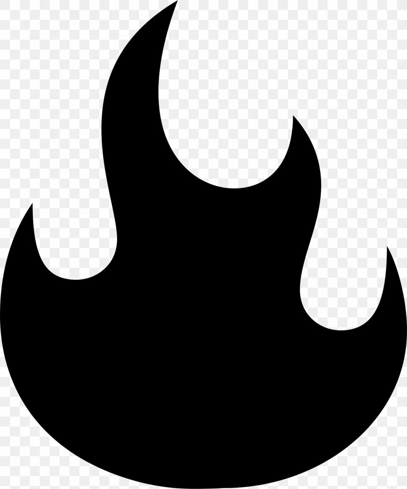 Fire Flame Silhouette Clip Art, PNG, 1876x2256px, Fire, Black, Black And White, Crescent, Drawing Download Free