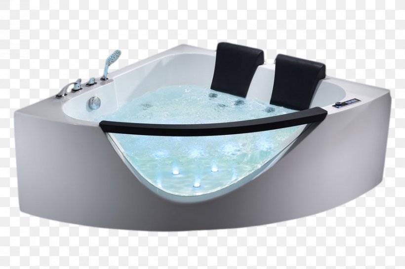 Hot Tub Bathtub Whirlpool Bathroom Shower, PNG, 900x600px, Hot Tub, Bathroom, Bathroom Sink, Bathtub, Drain Download Free