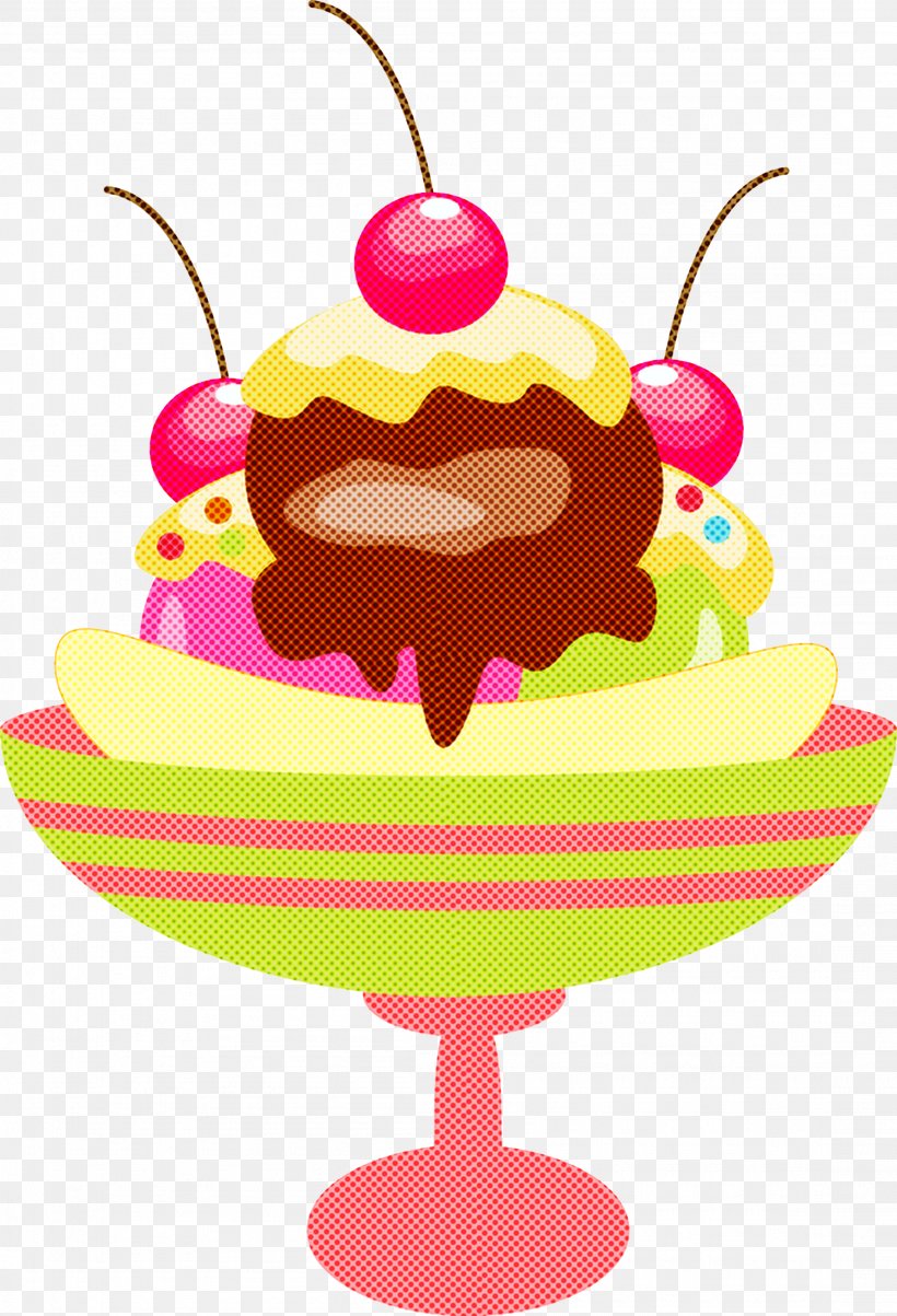 Ice Cream Cones, PNG, 2206x3239px, Ice Cream, Banana Split, Cartoon, Cherry, Confectionery Download Free