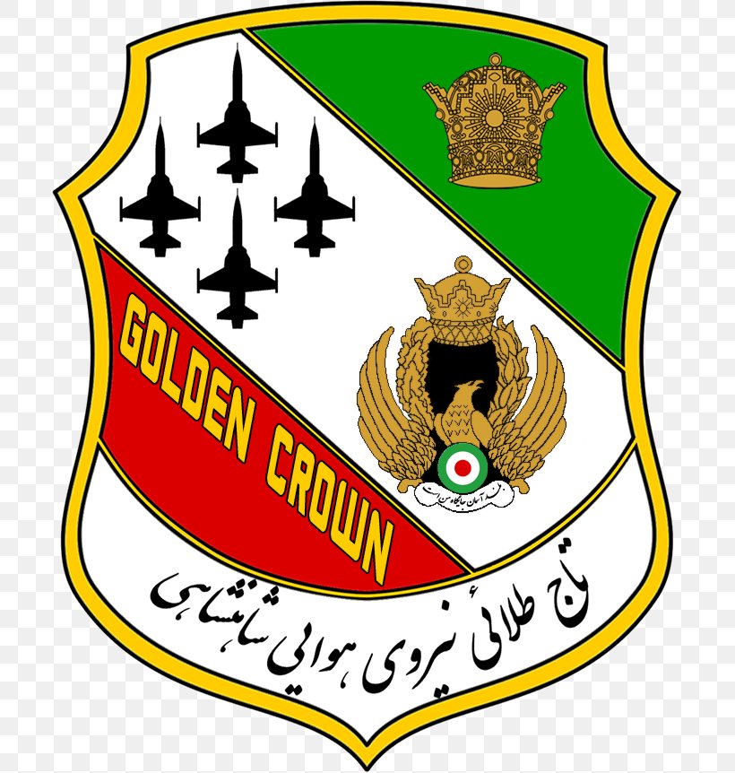 Iranian Revolution Golden Crown Imperial Iranian Armed Forces Aerobatics, PNG, 703x862px, Iran, Aerobatics, Aircraft Pilot, Badge, Crest Download Free