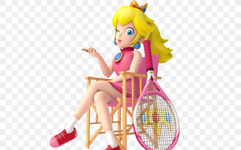 Mario Power Tennis Mario Tennis Open Princess Peach Mario Tennis: Ultra Smash, PNG, 1368x855px, Mario Power Tennis, Barbie, Doll, Figurine, Mario Download Free