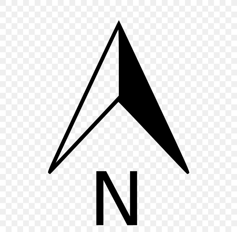 North Arrow Compass Rose Clip Art, PNG, 566x800px, North, Area, Black And White, Compass Rose, Document Download Free