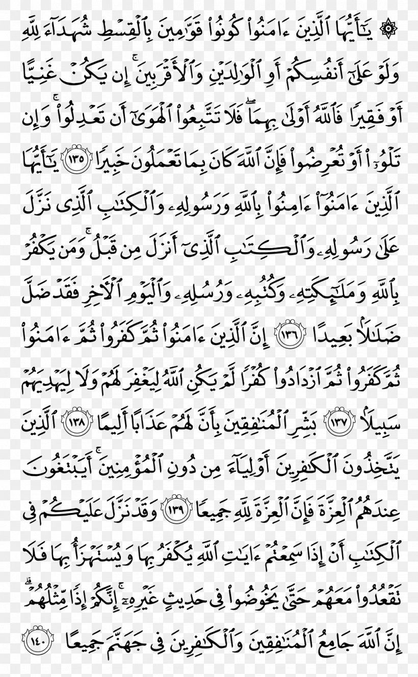 Qur'an Surah Medina An-Nisa Juz', PNG, 1024x1656px, Qur An, Annisa, Area, Ayah, Black And White Download Free