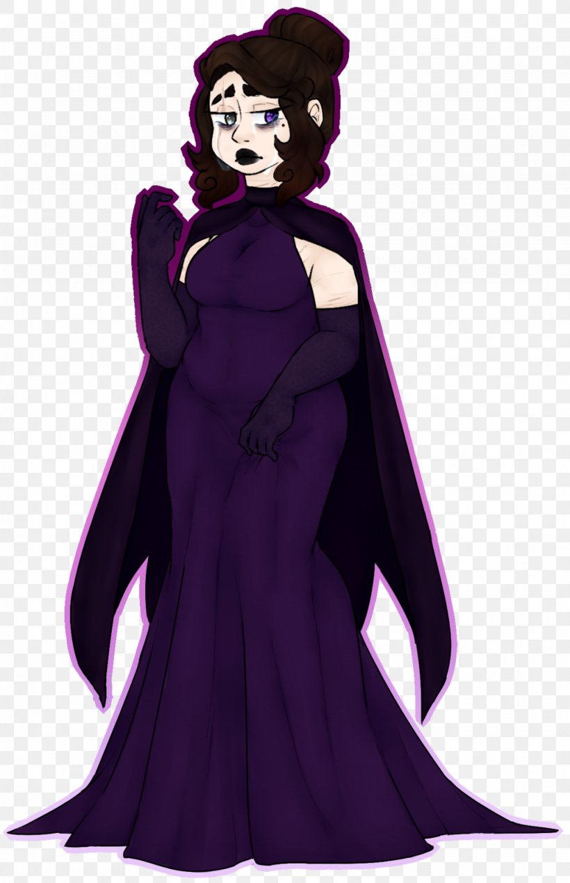 Robe Violet Purple Outerwear, PNG, 1024x1587px, Robe, Cartoon, Character, Costume, Costume Design Download Free