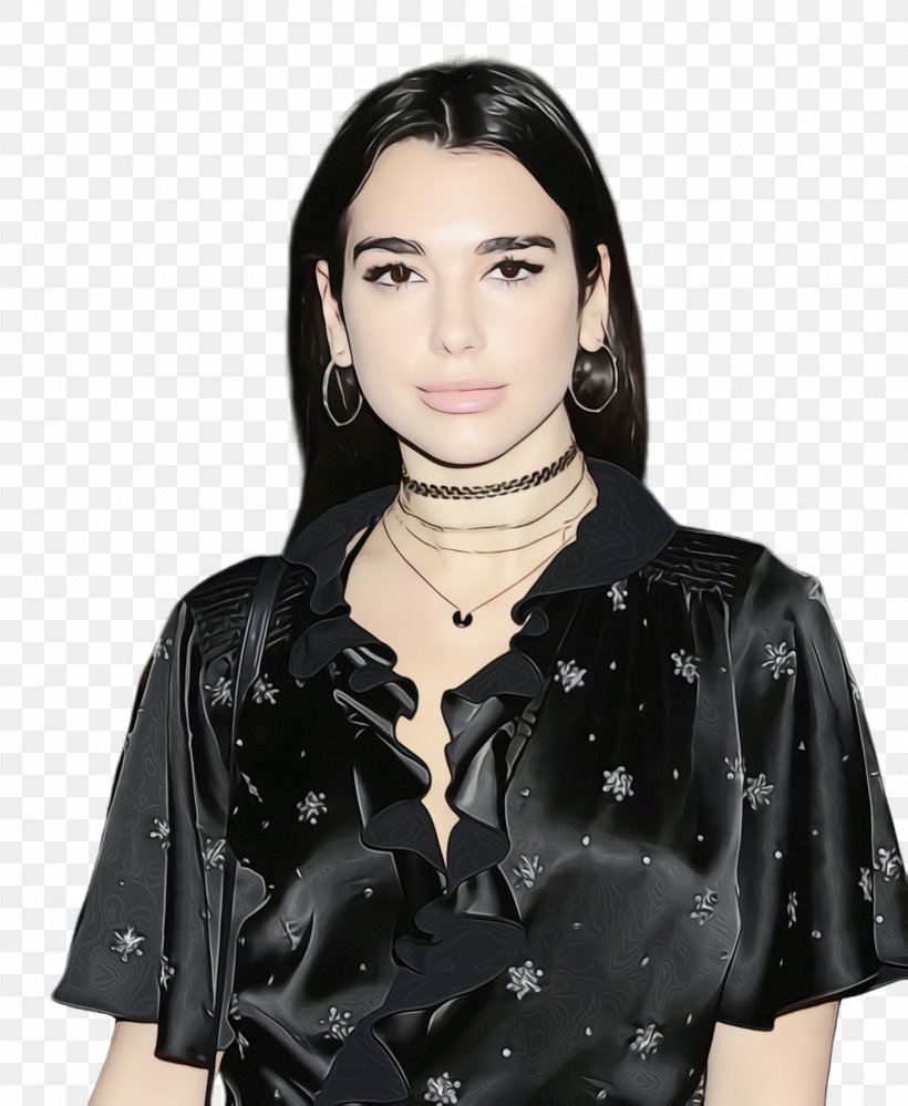 Woman Hair, PNG, 1812x2208px, Dua Lipa, Black, Black Hair, Blouse, Champion Download Free