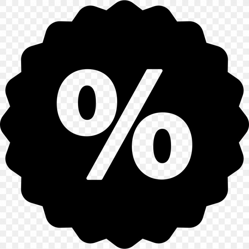 Percentage Percent Sign Clip Art, PNG, 980x982px, Percentage, Black And White, Brand, Can Stock Photo, Chart Download Free