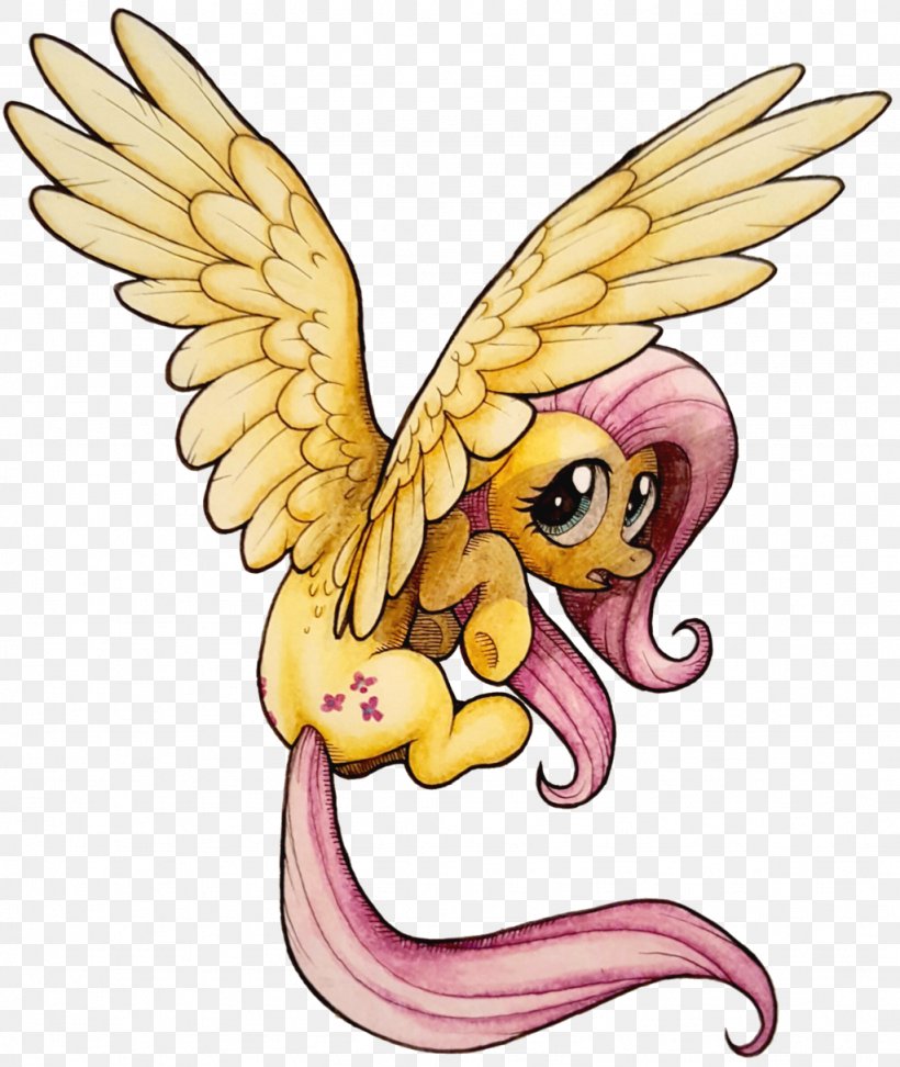 Fluttershy My Little Pony: Friendship Is Magic Derpy Hooves, PNG, 1024x1214px, Fluttershy, Art, Beak, Bird, Cartoon Download Free