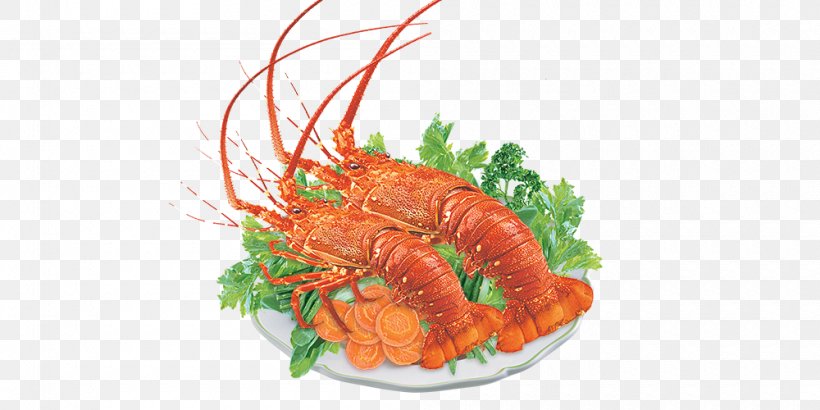 Lobster Seafood Sashimi Crab Crayfish As Food, PNG, 1000x500px, Lobster, Animal Source Foods, Crab, Crayfish As Food, Cuisine Download Free
