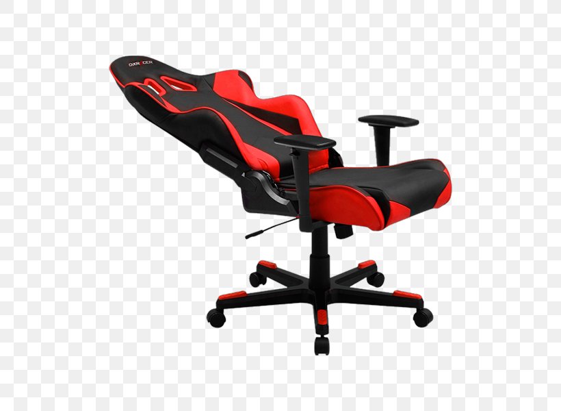 Office & Desk Chairs DXRacer Gaming Chair Auto Racing, PNG, 600x600px, Office Desk Chairs, Armrest, Auto Racing, Bucket Seat, Caster Download Free