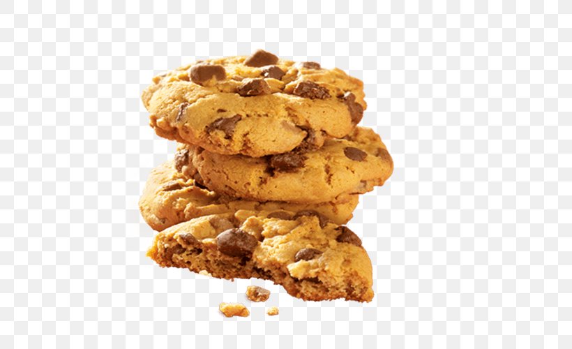 Chocolate Chip Cookie Peanut Butter Cookie Biscuits Chocolate Brownie, PNG, 500x500px, Chocolate Chip Cookie, Anzac Biscuit, Baked Goods, Baking, Biscotti Download Free