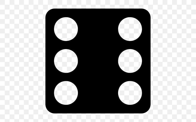 Clip Art, PNG, 512x512px, Game, Black, Black And White, Dice, Rectangle Download Free