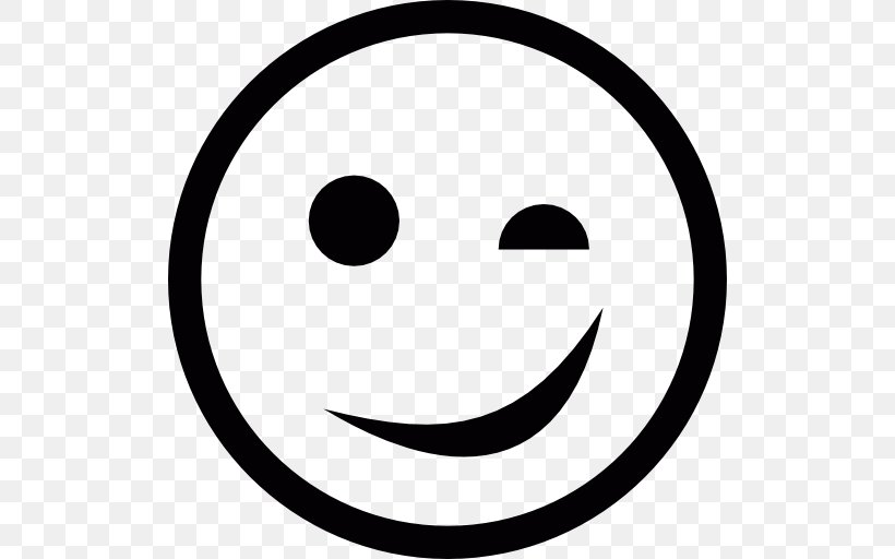 Smiley Emoticon Clip Art, PNG, 512x512px, Smiley, Black And White, Emoticon, Emotion, Face Download Free
