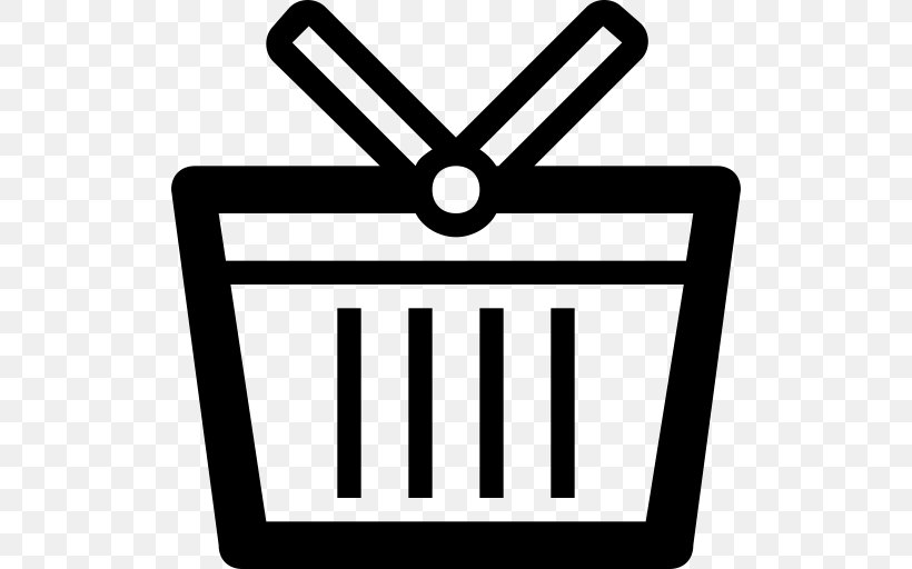 Shopping Cart Shopping Bags & Trolleys, PNG, 512x512px, Shopping Cart, Area, Bag, Black And White, Brand Download Free