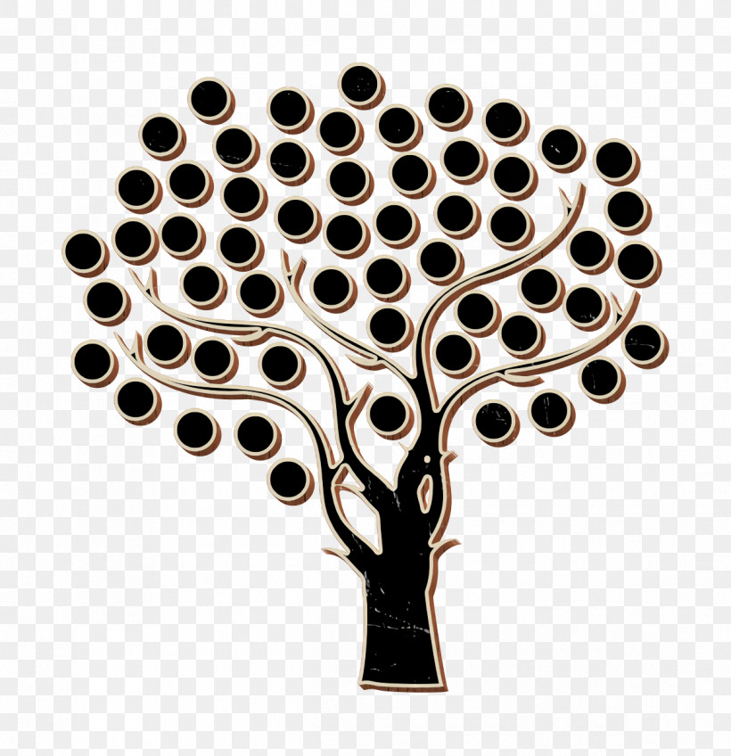 Tree With Thin Branches And Small Dots Foliage Icon Nature Icon Tree Icon, PNG, 1196x1238px, Nature Icon, Camden, Language, Mazhilis, Parliament Of The Republic Of Kazakhstan Download Free