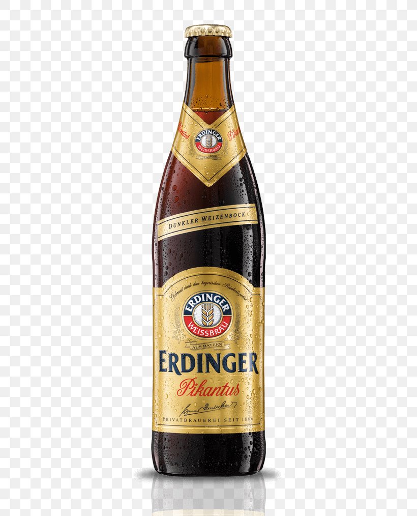 Erdinger Weissbier Dunkel Erdinger Weissbier Dunkel Wheat Beer, PNG, 308x1014px, Erdinger, Alcoholic Beverage, Ale, Beer, Beer Bottle Download Free