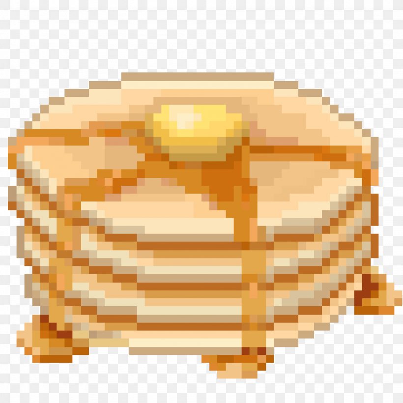 Pancake Buttermilk Pixel Art Maple Syrup, PNG, 2048x2048px, Pancake, Butter, Buttermilk, Food, Hamburger Download Free