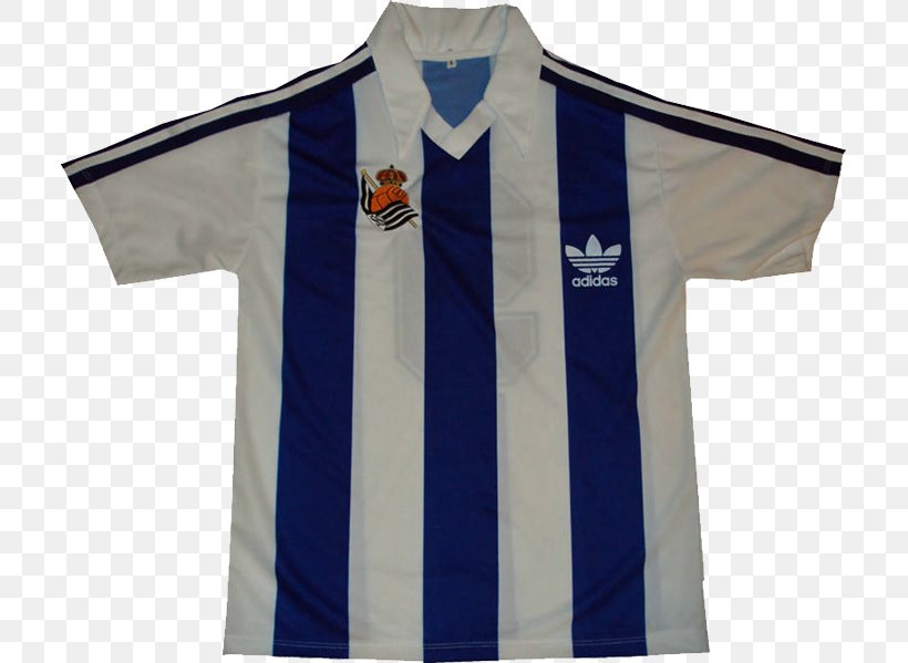 T-shirt Real Sociedad Adidas Vintage Polo Shirt, PNG, 709x599px, Tshirt, Adidas, Blue, Brand, Clothing Download Free