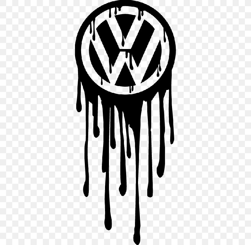 Volkswagen Beetle Volkswagen Type 2 Decal, PNG, 330x800px, Volkswagen, Black And White, Bumper Sticker, Car, Decal Download Free