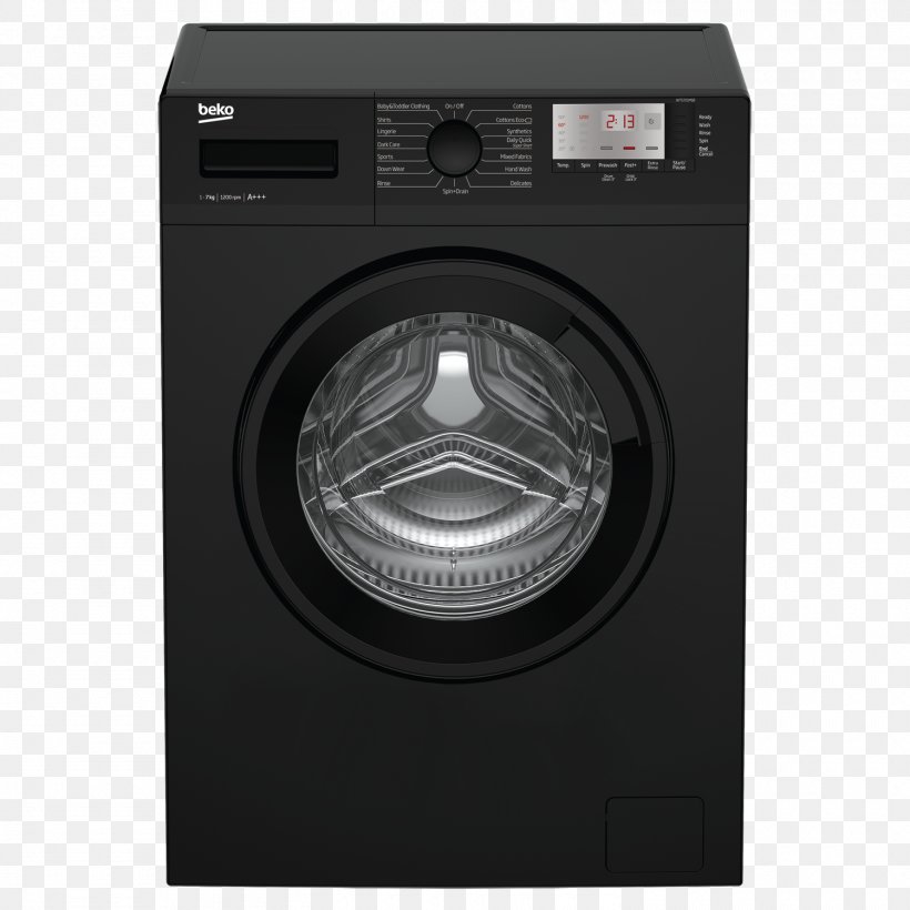 Beko WTG721M1 Washing Machines Home Appliance, PNG, 1500x1500px, Beko, Clothes Dryer, Home Appliance, Kitchen, Laundry Download Free