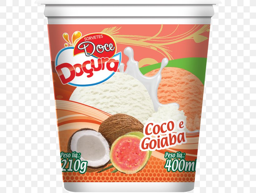 Ice Cream Ice Pop Fruit Flavor, PNG, 602x619px, Ice Cream, Coconut, Cream, Cup, Dairy Product Download Free