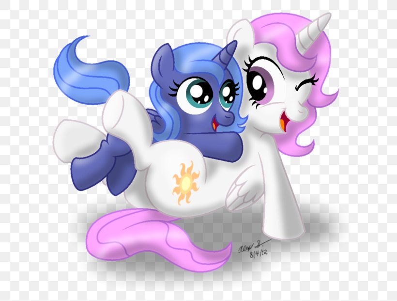 Pony Princess Luna DeviantArt Fan Fiction Winged Unicorn, PNG, 680x621px, Watercolor, Cartoon, Flower, Frame, Heart Download Free