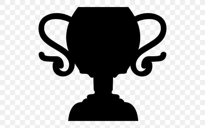 Trophy Logo, PNG, 512x512px, Trophy, Artwork, Black And White, Cup, Drinkware Download Free
