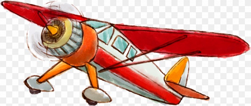 Airplane Light Aircraft Euclidean Vector, PNG, 2244x954px, Airplane, Aircraft, Aviation, Biplane, Color Download Free