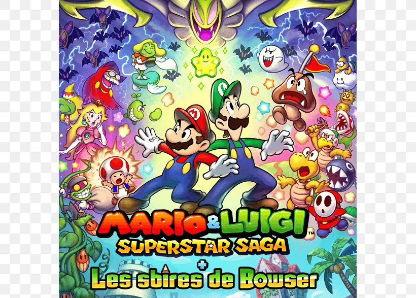 Mario & Luigi: Superstar Saga + Bowser’s Minions Super Mario Bros., PNG, 786x587px, Mario Luigi Superstar Saga, Action Figure, Advertising, Art, Bowser Download Free