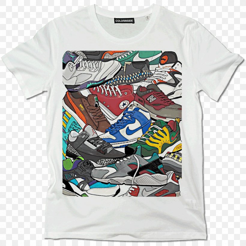 Nike Air Max T-shirt Sneakers Jumpman Air Jordan, PNG, 1000x1000px ...