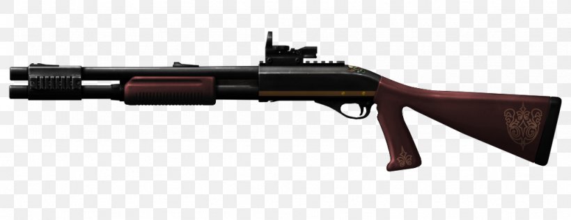 Combat Arms Shotgun Remington Model 870 Weapon, PNG, 1024x397px, Watercolor, Cartoon, Flower, Frame, Heart Download Free