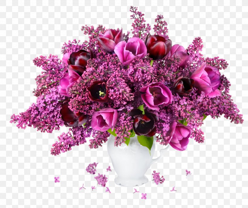 Flower Bouquet Tulip Lilac Vase, PNG, 1900x1600px, Flower Bouquet, Artificial Flower, Blossom, Cut Flowers, Daffodil Download Free