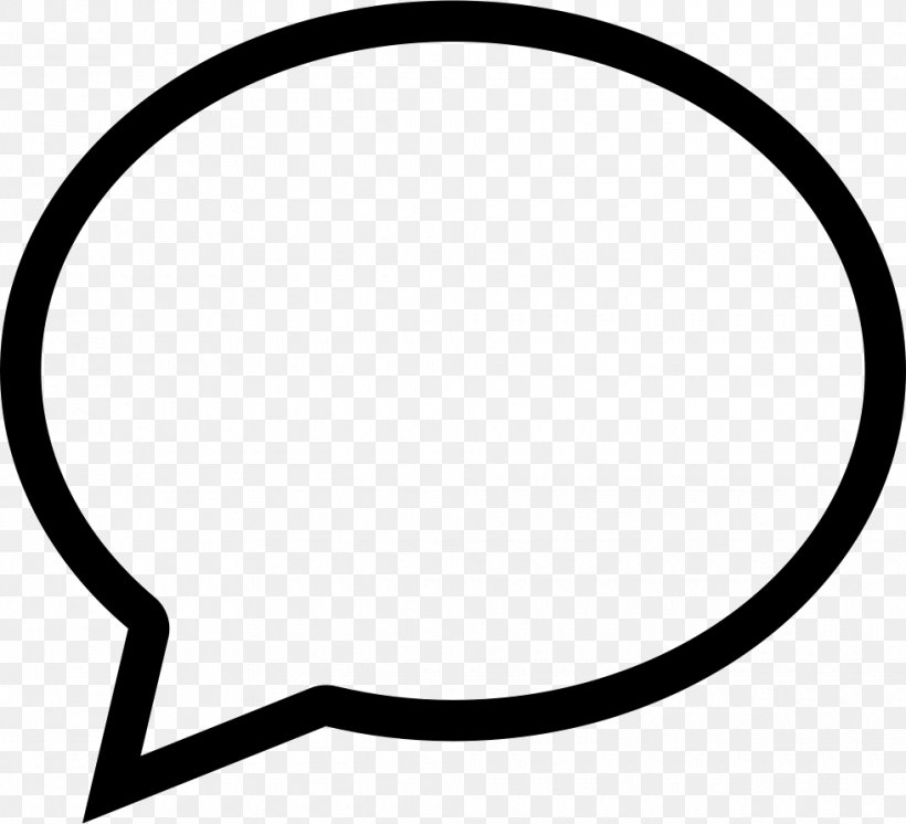 Speech Balloon Online Chat, PNG, 980x892px, Speech Balloon, Black, Black And White, Bubble, Communication Download Free