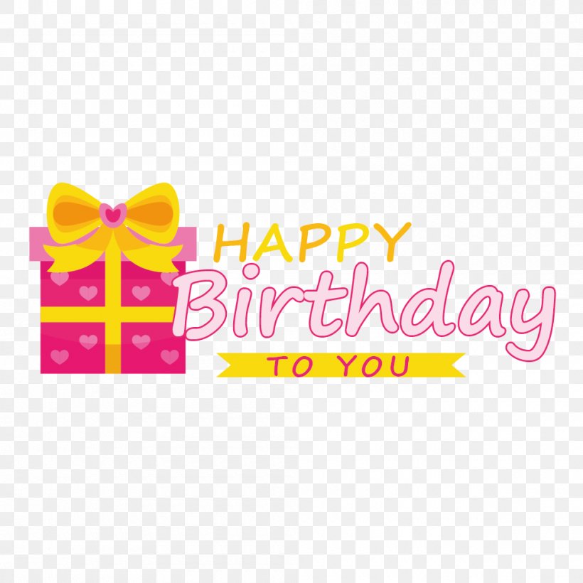 Happy Birthday To You Gift, PNG, 1000x1000px, Birthday, Area, Blessing, Brand, Christmas Download Free