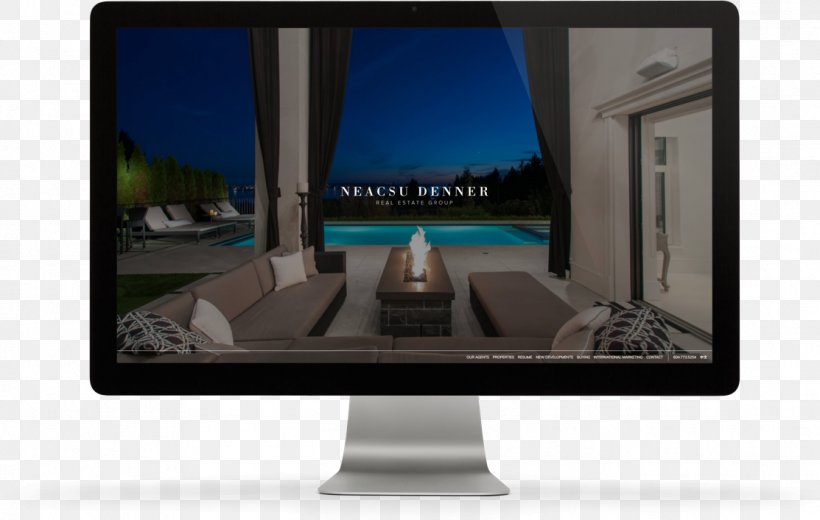 Neacsu Denner Real Estate Group House Estate Agent Company, PNG, 1113x707px, Real Estate, Brand, Company, Computer Monitor, Computer Monitor Accessory Download Free