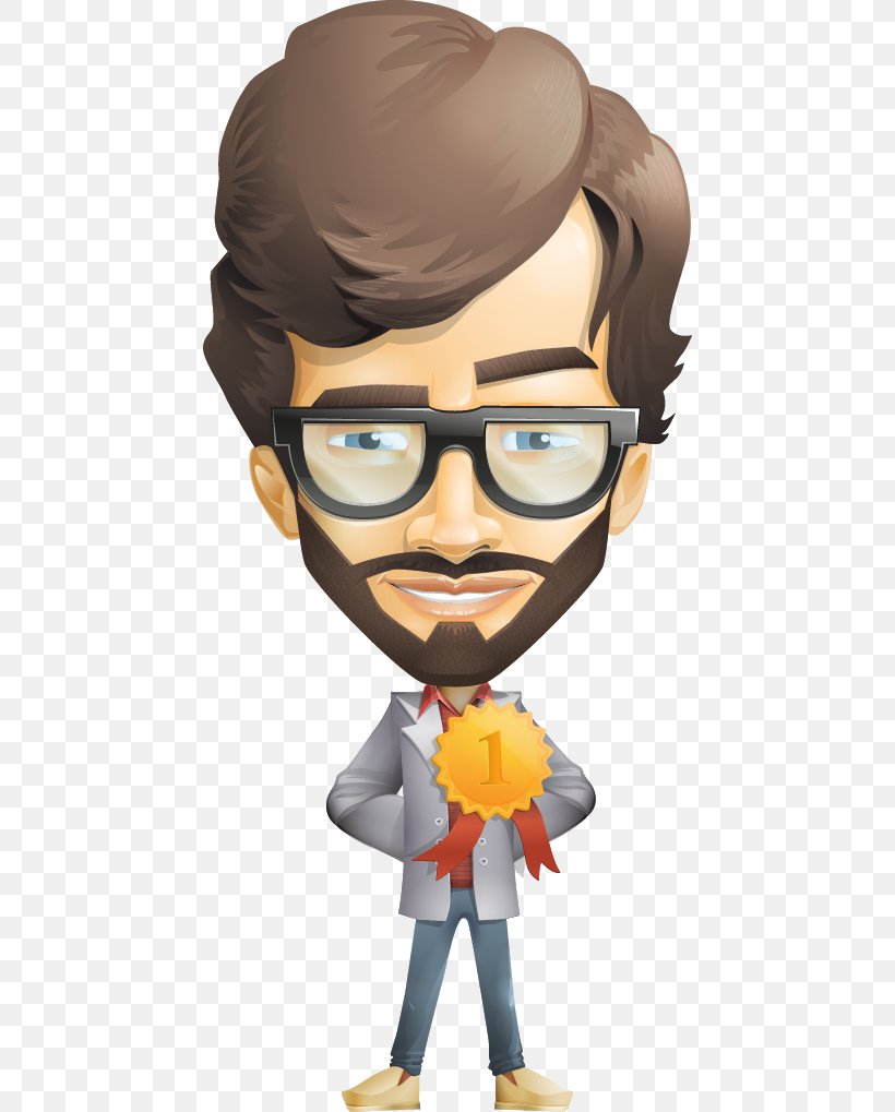 Cartoonist Character, PNG, 448x1019px, Cartoon, Adobe Character Animator, Animation, Beard, Cartoonist Download Free