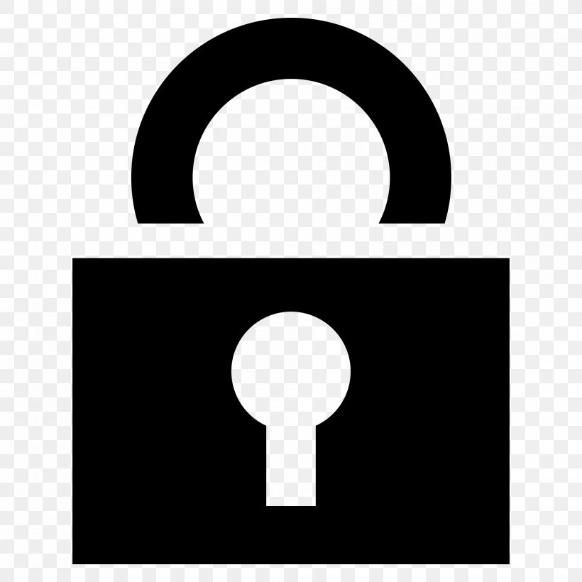 Padlock Smart Lock, PNG, 2000x2000px, Lock, Android, Black, Black And White, Blog Download Free