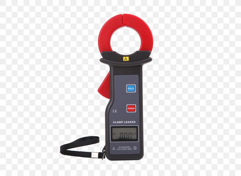 Current Clamp Alternating Current Leakage Electric Current Multimeter, PNG, 600x600px, Current Clamp, Accuracy And Precision, Alternating Current, Ammeter, Ampere Download Free