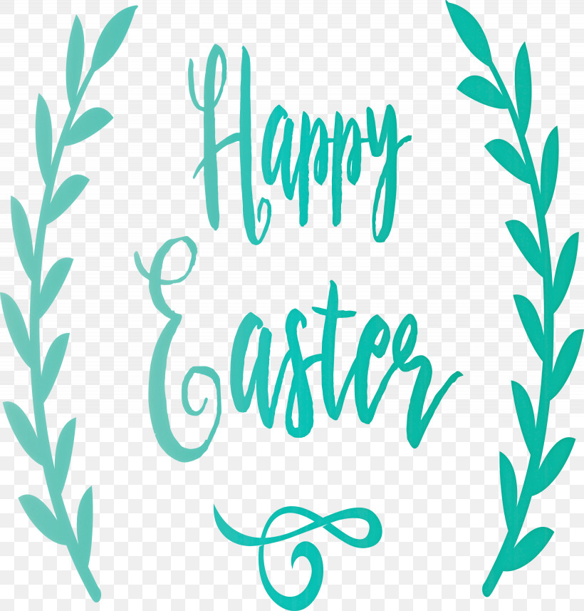 Easter Day Easter Sunday, PNG, 2870x3000px, Easter Day, Calligraphy, Easter Sunday, Leaf, Plant Download Free