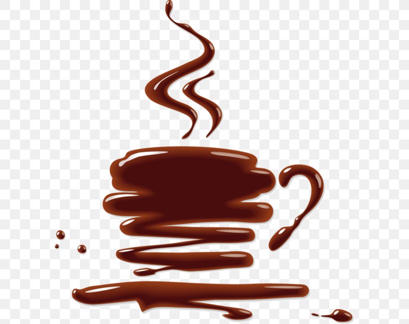 Coffee Hot Chocolate Cafe, PNG, 600x650px, Coffee, Cafe, Caffeine, Chocolate, Chocolate Syrup Download Free