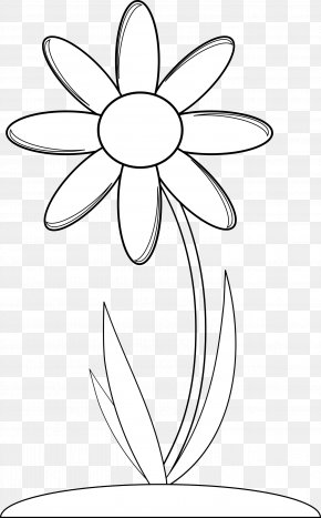 Stem Clipart - Coloring Book Black And White Drawing Clip Art PNG