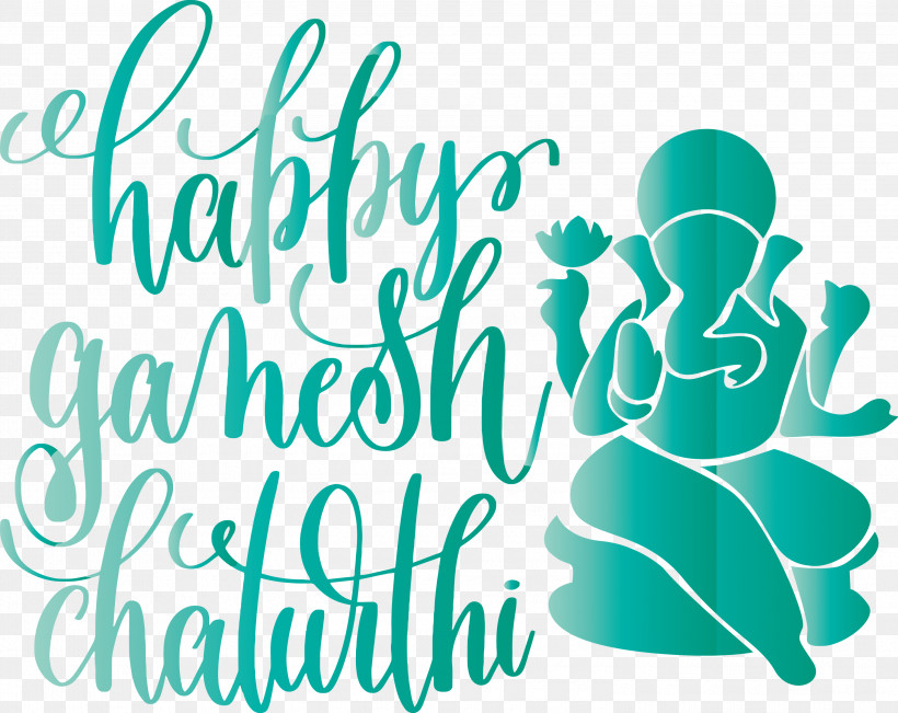Happy Ganesh Chaturthi, PNG, 3000x2384px, Happy Ganesh Chaturthi, Behavior, Human, Line, Logo Download Free