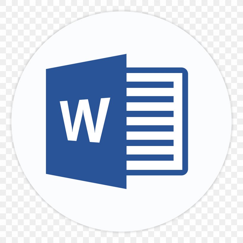Microsoft Word Clip Art Microsoft Corporation Microsoft Excel Microsoft PowerPoint, PNG, 1000x1000px, Microsoft Word, Area, Brand, Logo, Microsoft Corporation Download Free