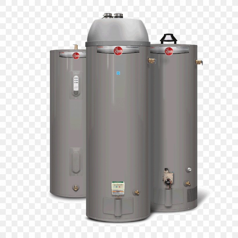 Furnace Tankless Water Heating Rheem Plumbing, PNG, 1000x1000px, Furnace, Bradford White, Cylinder, Gas, Hvac Download Free