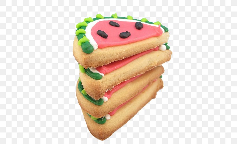 Icing Cupcake Petit Four Cookie Watermelon, PNG, 500x500px, Icing, Baking, Biscuit, Cake, Cake Decorating Download Free