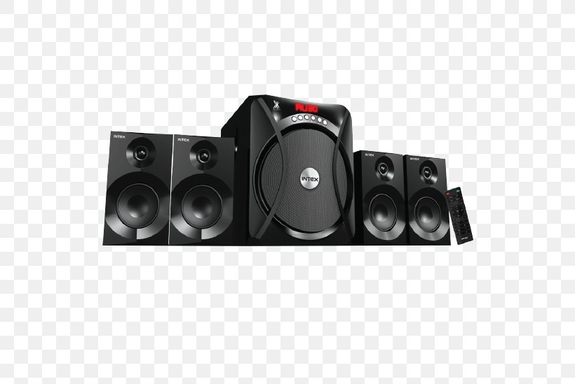 India Loudspeaker Home Theater Systems Home Audio Intex Smart World, PNG, 534x549px, 51 Surround Sound, India, Audio, Audio Equipment, Car Subwoofer Download Free