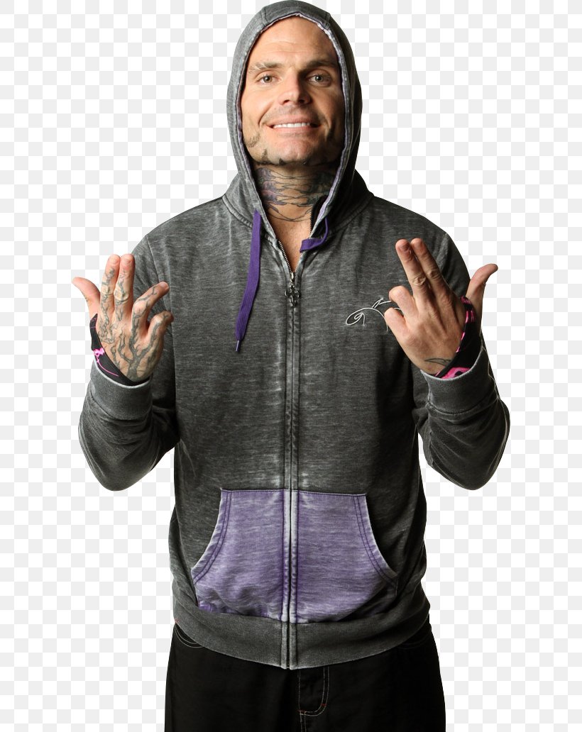 Jeff Hardy Impact! Hoodie Impact Wrestling Professional Wrestling, PNG, 618x1032px, Watercolor, Cartoon, Flower, Frame, Heart Download Free