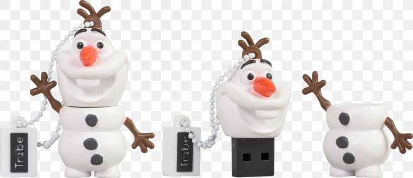 Olaf USB Flash Drives Computer Data Storage Flash Memory, PNG, 2200x949px, Olaf, Adata Classic Series C008, Animal Figure, Christmas Ornament, Computer Data Storage Download Free