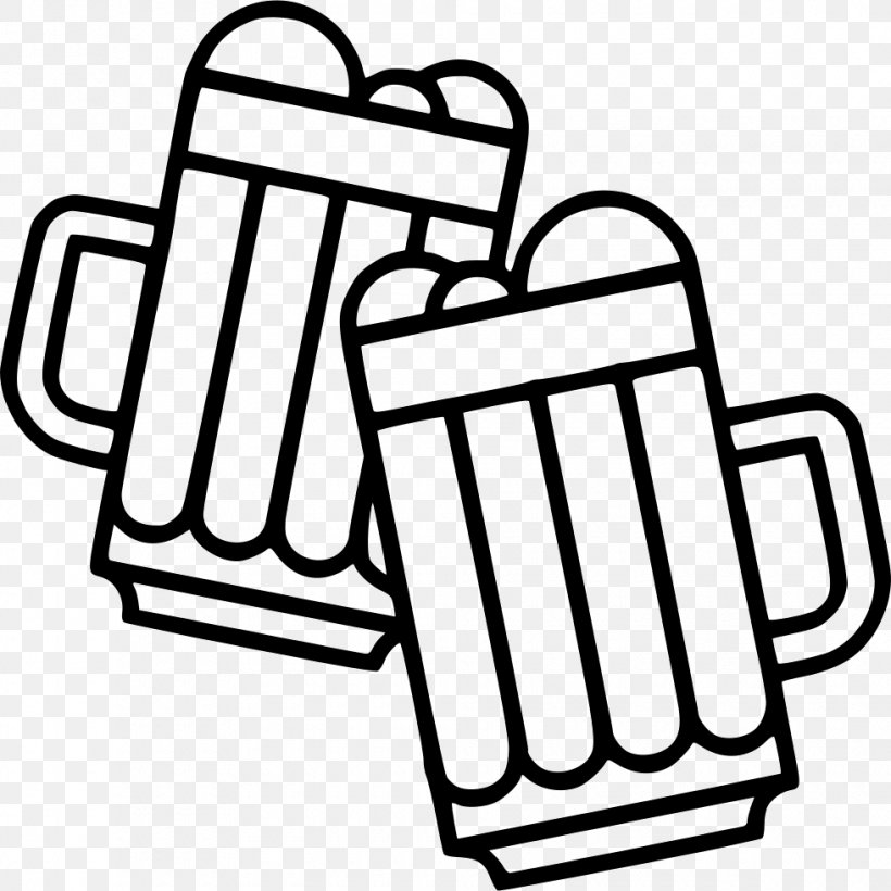 Beer Clip Art Vector Graphics, PNG, 980x980px, Beer, Alcoholic Beverages, Beer Glasses, Coloring Book, Drawing Download Free